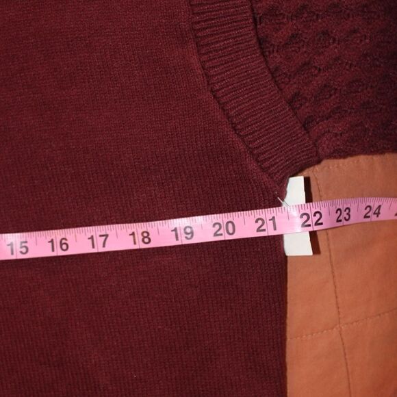 NEW Open Edit  Stitch Sleeve Cotton Blend Sweater Bunbury Women Small - Picture 10 of 12